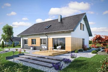  Projekt domu Domena 114 A (WRW1312) - projekt domu parterowego - Zdjęcie 4