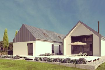  Projekt domu uA79 (WCB1086) - projekt domu parterowego - Zdjęcie 2