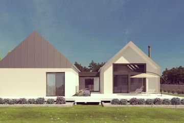  Projekt domu uA79 (WCB1086) - projekt domu parterowego - Zdjęcie 1