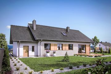  Projekt domu Domena 106 A-T (WRW1313) - projekt domu parterowego - Zdjęcie 3