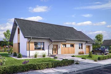  Projekt domu Domena 106 A-T (WRW1313) - projekt domu parterowego - Zdjęcie 4