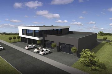  Projekt budynku usługowego PS-SB-V5 (SLR1165) - projekt budynku z pełnym piętrem - Zdjęcie 1