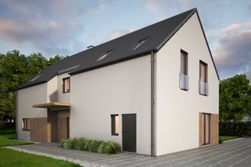  Projekt domu House 21 (WRG1073) - projekt domu parterowego z poddaszem - Zdjęcie 3