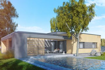  Projekt domu Aeternus I PG2 (SLS1125) - projekt domu parterowego - Zdjęcie 2