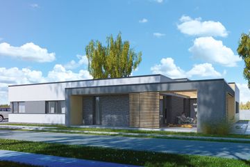  Projekt domu Aeternus I PG2 (SLS1125) - projekt domu parterowego - Zdjęcie 3