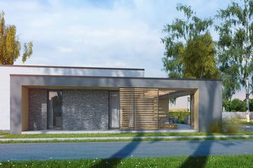  Projekt domu Aeternus I PG2 (SLS1125) - projekt domu parterowego - Zdjęcie 5