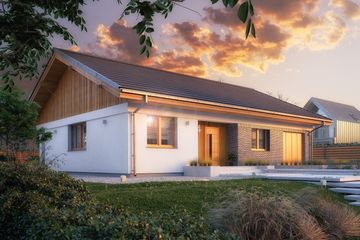  Projekt domu Fistaszek 4 (BSA2181) - projekt domu parterowego - Zdjęcie 4