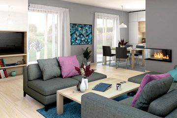  Projekt domu Kompaktowy 04 (KZB1018) - projekt domu parterowego z poddaszem - Zdjęcie 9