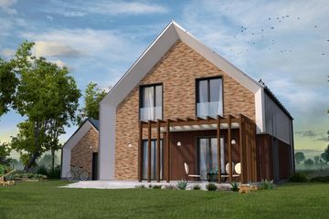  Projekt domu Kompaktowy 02A (KZB1020) - projekt domu parterowego z poddaszem - Zdjęcie 8