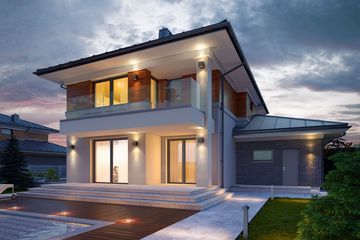  Projekt domu Kadyks 2 (BSE1143) - projekt domu z pełnym piętrem - Zdjęcie 2