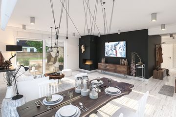  Projekt domu Fabian (WOE1129) - projekt domu parterowego - Zdjęcie 7