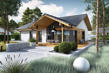  Projekt domu Mini 4 w. II (WRC2734) - projekt domu parterowego - Zdjęcie 5