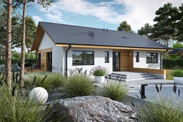  Projekt domu Mini 4 w. II (WRC2734) - projekt domu parterowego - Zdjęcie 2