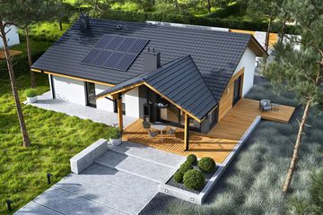  Projekt domu Mini 4 w. II (WRC2734) - projekt domu parterowego - Zdjęcie 3