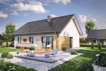  Projekt domu Domena 120 (WRW1316) - projekt domu parterowego - Zdjęcie 3