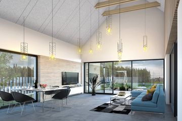  Projekt domu Z wnęką 04C (KZB1024) - projekt domu parterowego z poddaszem - Zdjęcie 6