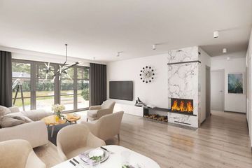  Projekt domu Aspen III LMB67b (WRB1476) - projekt domu parterowego - Zdjęcie 5