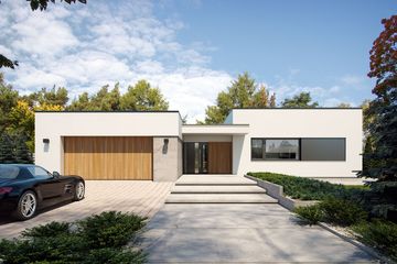  Projekt domu Agos 2 (BSE1144) - projekt domu parterowego - Zdjęcie 1