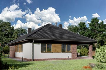  Projekt domu Kordian Rex (1634) (KRD2781) - projekt domu parterowego - Zdjęcie 4