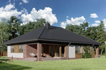  Projekt domu Kordian Rex (1634) (KRD2781) - projekt domu parterowego - Zdjęcie 5