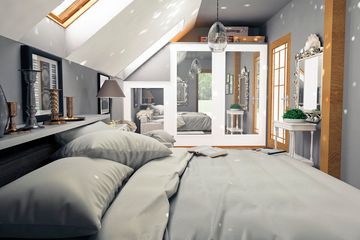  Projekt domu Sosnówka bez garażu bliźniak [B-BL1] (WRF1879) - projekt domu parterowego z poddaszem - Zdjęcie 10