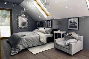  Projekt domu Sosnówka II z wiatą [A1] (WRF1885) - projekt domu parterowego z poddaszem - Zdjęcie 11