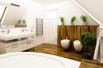  Projekt domu Sosnówka II bez garażu bliźniak [B-BL1] (WRF1890) - projekt domu parterowego z poddaszem - Zdjęcie 7