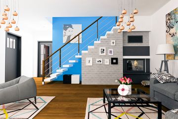  Projekt domu Sosnówka II bez garażu bliźniak [B-BL2] (WRF1891) - projekt domu parterowego z poddaszem - Zdjęcie 4