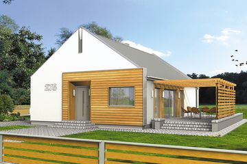  Projekt domu Epsylon Pro (WRH1220) - projekt domu parterowego - Zdjęcie 1