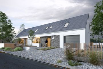  Projekt domu Familijny 1 (WAW1110) - projekt domu parterowego z poddaszem - Zdjęcie 1