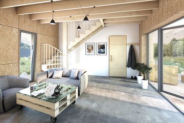  Projekt domu letniskowego Pilawa 02 (KZB1025) - projekt domu letniskowego parterowego z poddaszem - Zdjęcie 10