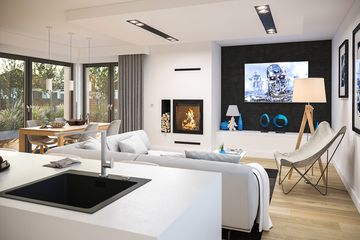  Projekt domu Petra (WOE1130) - projekt domu parterowego - Zdjęcie 6