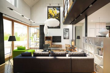  Projekt domu EX 18 G2 soft (WRC2735) - projekt domu parterowego z poddaszem - Zdjęcie 8