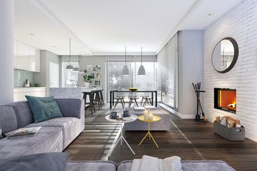  Projekt domu Miły 1A (WAW1111) - projekt domu parterowego z poddaszem - Zdjęcie 5