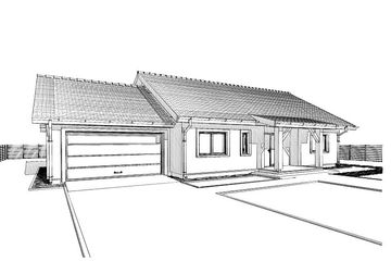  Projekt domu AJR_03_A2 (WOJ1017) - projekt domu parterowego - Zdjęcie 4