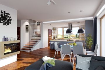  Projekt domu Domena 114 A (WRW1312) - projekt domu parterowego - Zdjęcie 6