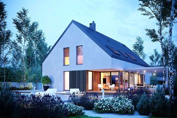  Projekt domu Daniel VI G2 energo (WRC2722) - projekt domu parterowego z poddaszem - Zdjęcie 5