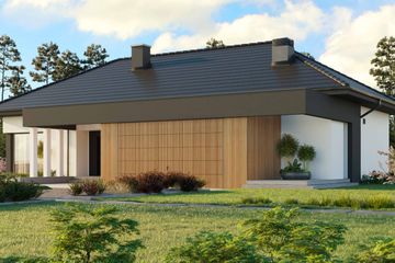  Projekt domu HomeKoncept 69 (KRX1083) - projekt domu parterowego - Zdjęcie 2