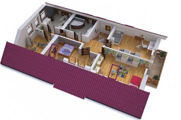  Projekt domu BS-16 dwulokalowy (JGC1203) - projekt domu parterowego z poddaszem - Zdjęcie 4