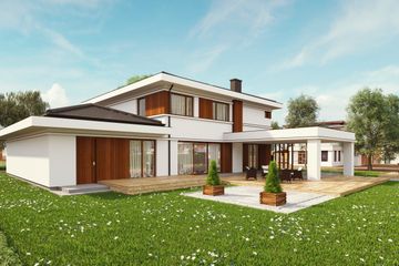  Projekt domu uA81 (WCB1107) - projekt domu z pełnym piętrem - Zdjęcie 2