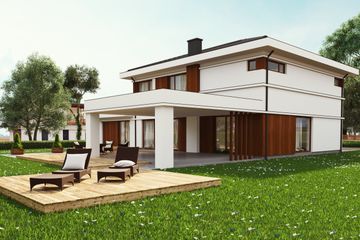  Projekt domu uA81 (WCB1107) - projekt domu z pełnym piętrem - Zdjęcie 3