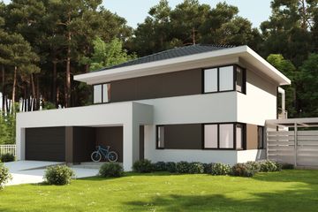  Projekt domu uA85 (WCB1108) - projekt domu z pełnym piętrem - Zdjęcie 2