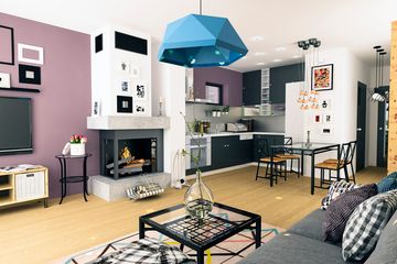  Projekt domu Mazurek II z garażem 1-st. bliźniak [A-BL1] (WRF1936) - projekt domu parterowego z poddaszem - Zdjęcie 3