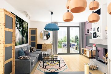  Projekt domu Mazurek II z garażem 1-st. bliźniak [A-BL2] (WRF1938) - projekt domu parterowego z poddaszem - Zdjęcie 5