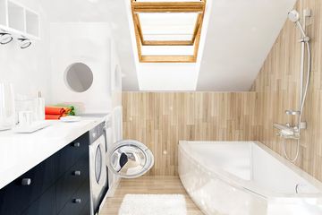  Projekt domu Mazurek II z garażem 1-st. bliźniak [A-BL2] (WRF1938) - projekt domu parterowego z poddaszem - Zdjęcie 6