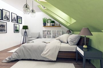  Projekt domu Mazurek II z garażem 1-st. szeregówka [A-SZ] (WRF1935) - projekt domu parterowego z poddaszem - Zdjęcie 9