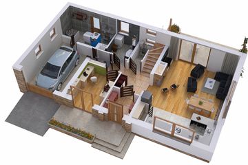  Projekt domu BW-03 wariant 9 (JGC1206) - projekt domu parterowego z poddaszem - Zdjęcie 4