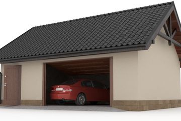 Projekt budynku gospodarczego W23-G27 (PKA1018) - projekt budynku parterowego - Zdjęcie 1