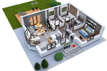  Projekt domu W23-M6 (PKA1026) - projekt domu parterowego - Zdjęcie 2