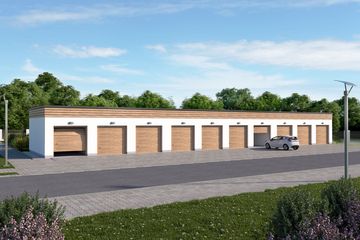  Projekt budynku gospodarczego G343 budynek gospodarczy (SLN2581) - projekt budynku parterowego - Zdjęcie 1